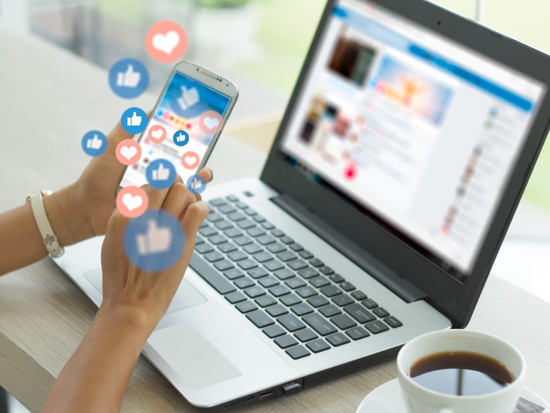Asset managers continue to be more positive on social media