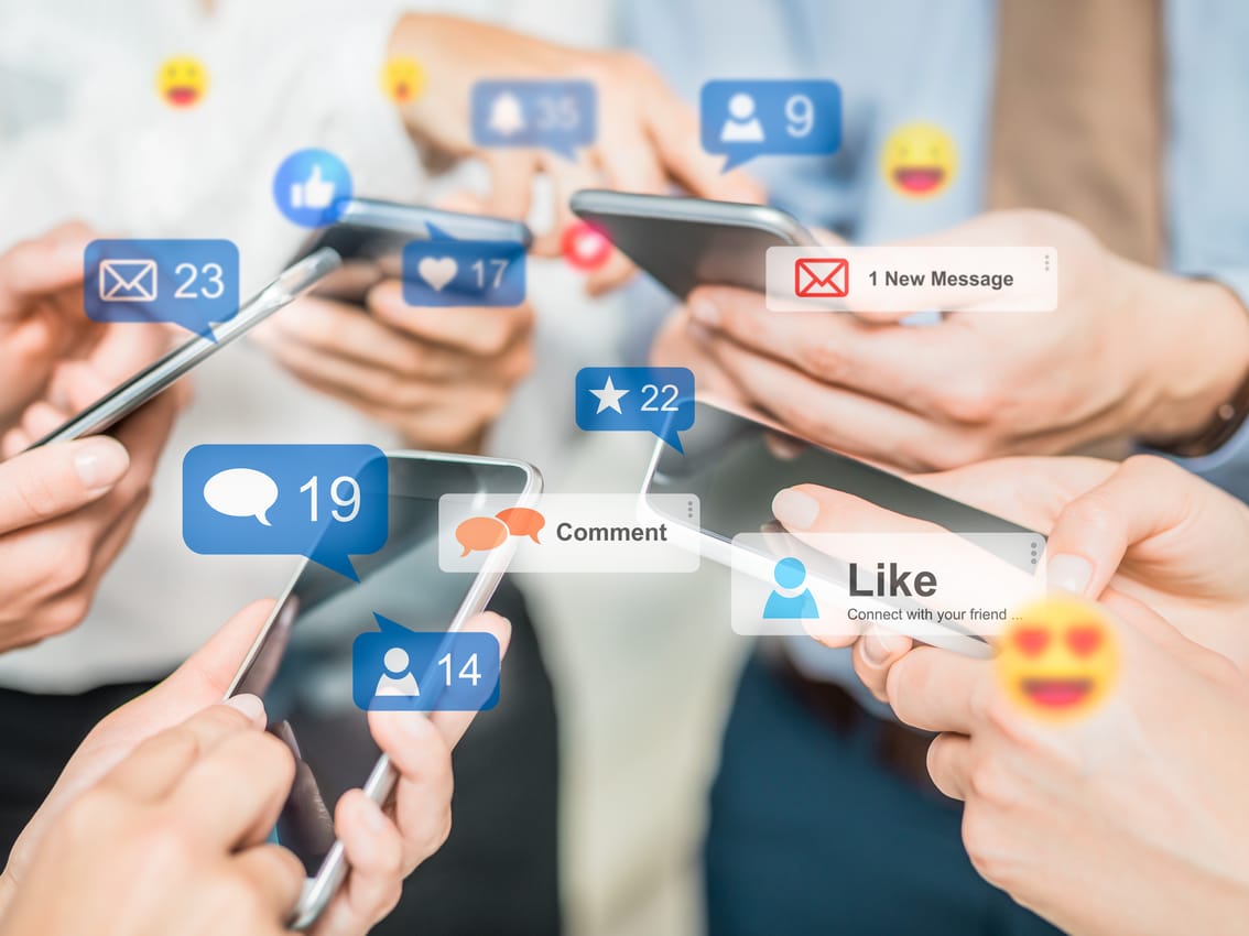 Managers post less on social media but engagement is up
