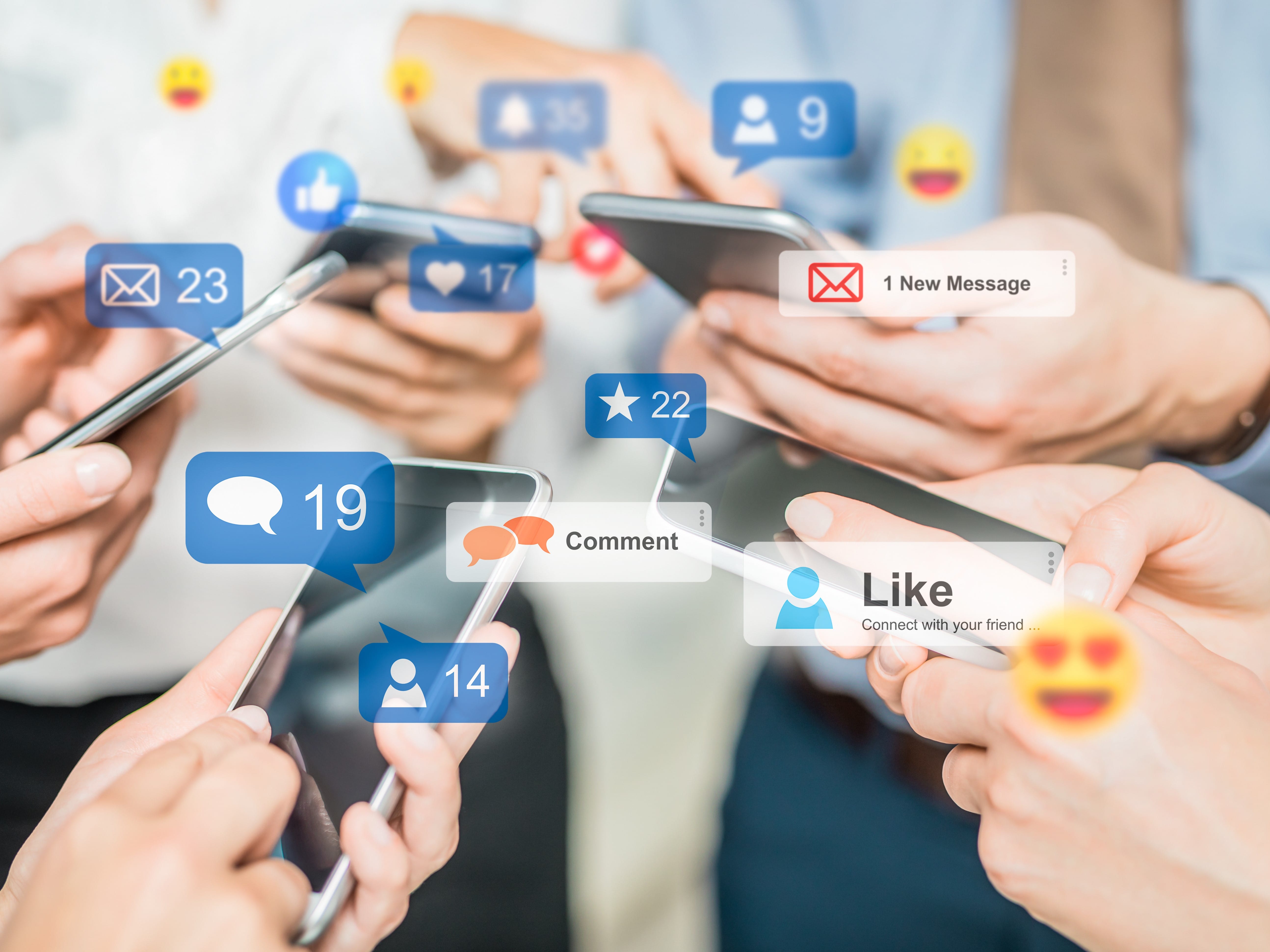 Managers post less on social media but engagement is up