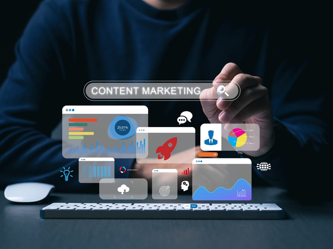 The development of content marketing in asset management between 2020 and 2024