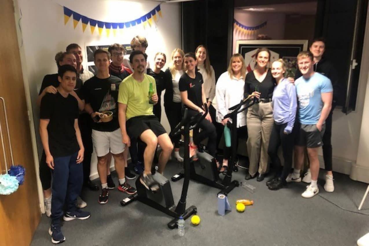 Fundamental Media's cycle-athon raises £7,785 for Ukraine