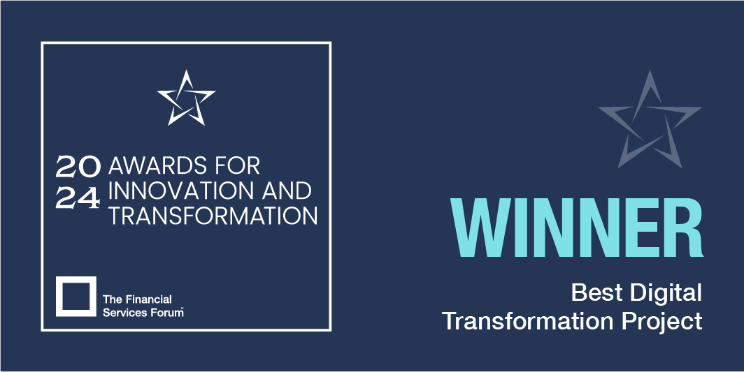 Financial Services Forum Award for Innovation and Transformation logo
