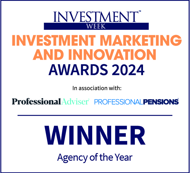 Investment Week Marketing and Innovation Awards logo