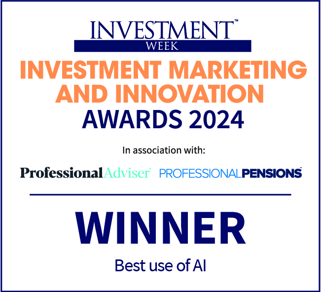 Investment Week Marketing and Innovation Awards logo