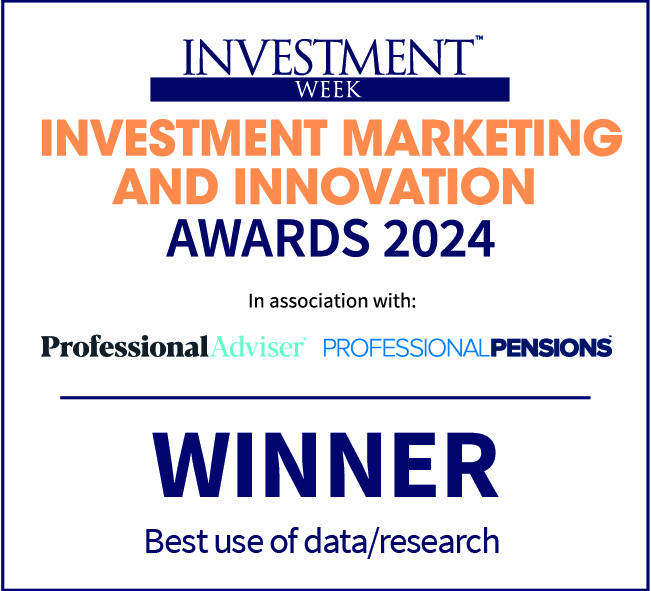 Investment Week Marketing and Innovation Awards logo